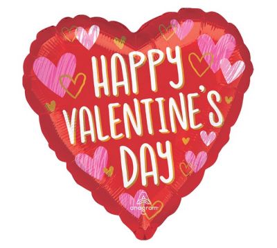 Air-Filled Valentine's Day Balloon