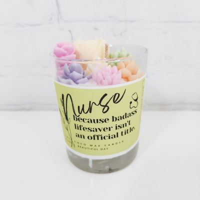 Nurse Appreciation Candle by Moto Madre Co.