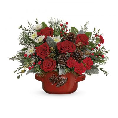 TEL Vintage Stoneware Centerpiece