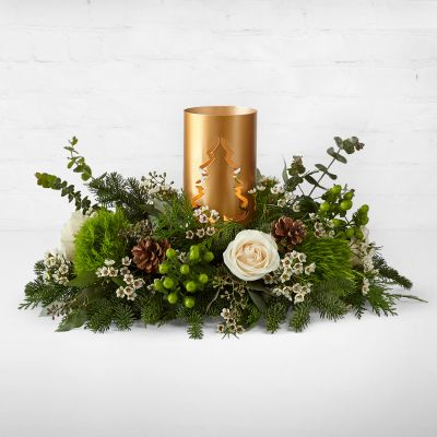 FTD Evening Evergreen Centerpiece