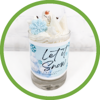 Let It Snow Candle by Moto Madre Co.
