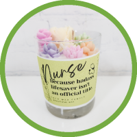 Nurse Appreciation Candle by Moto Madre Co.