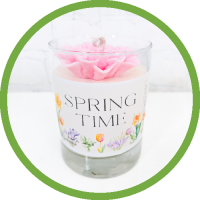 Springtime Candle by Moto Madre Co.