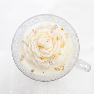 Mom's Teacup Candle by Moto Madre Co.