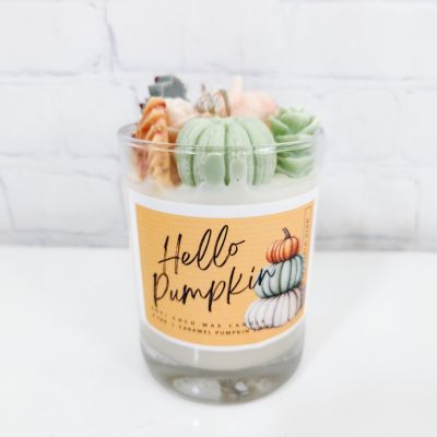 Hello Pumpkin Candle by Moto Madre Co.