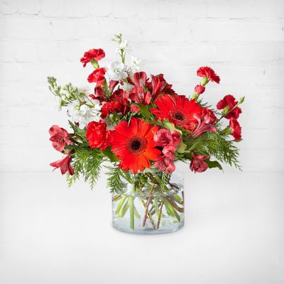 FTD Big Red Bow Bouquet