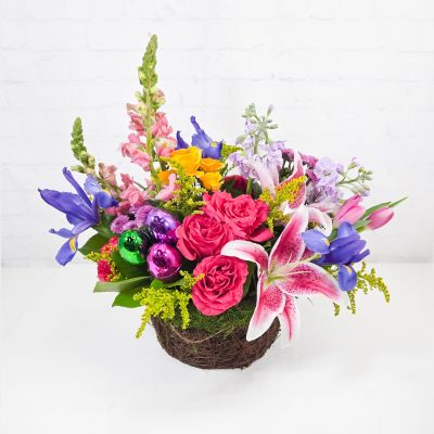 Easter Flower Basket