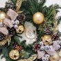 Gold Christmas Wreath